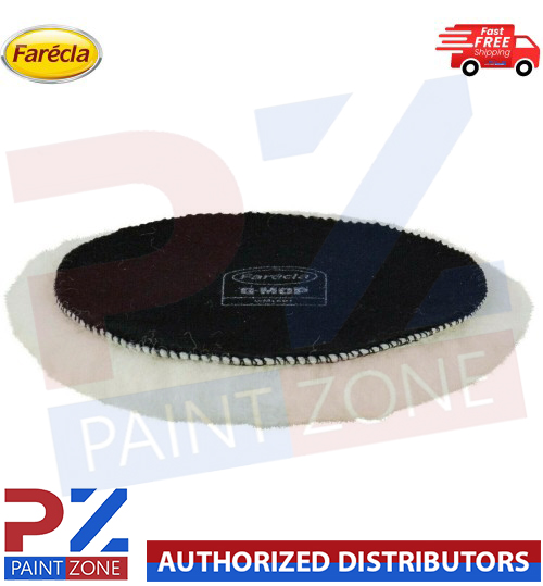 GML601 FARECLA 6 INCH LAMBS WOOL HOOK AND LOOP POLISHING PAD